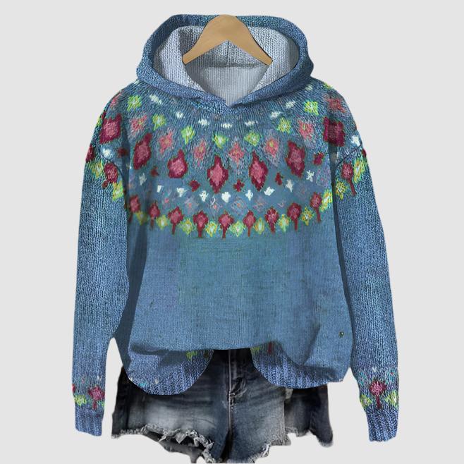CAROL ||| WARM NORDIC HOODIE