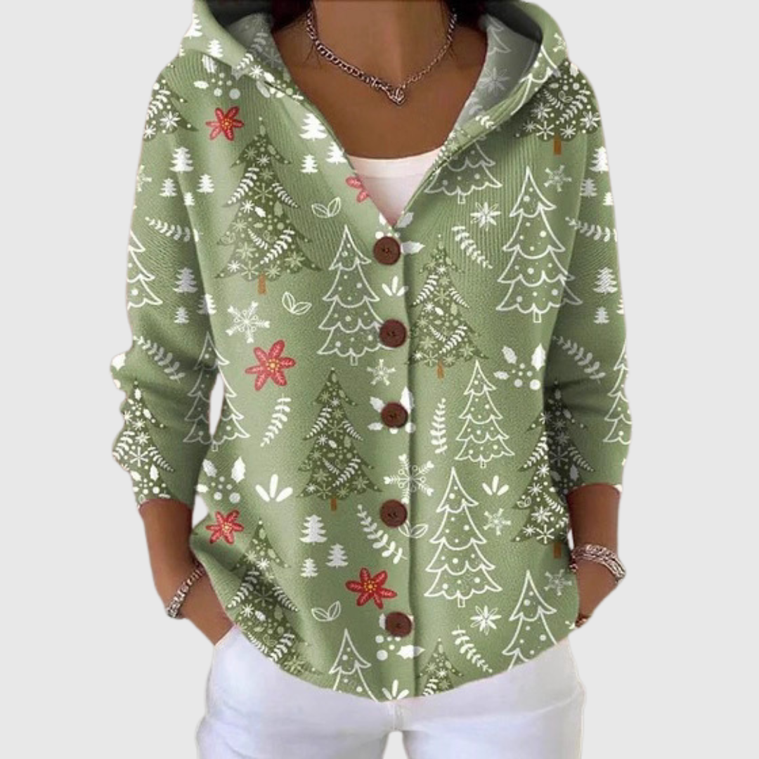 Eulalie | Cozy Forest Cardigan