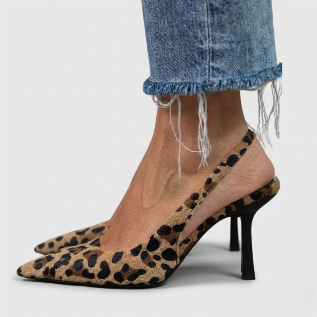 Lina | Leopard Loafers