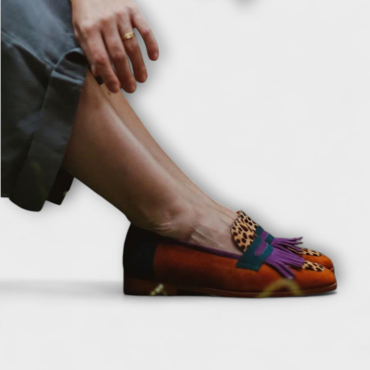 Zélora | Wild Chic Fringe Moccasins