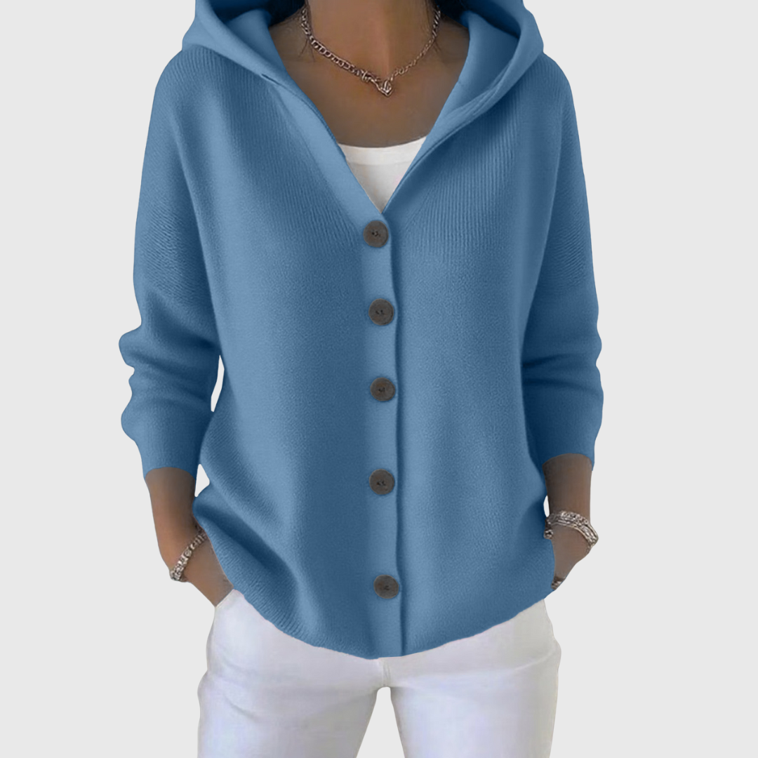 Ophélie | Casual Hoodie Cardigan