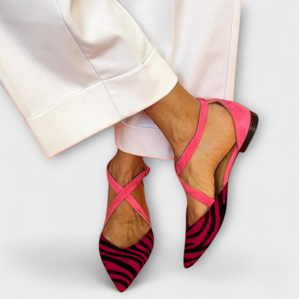 Solène | Crossed Loafers