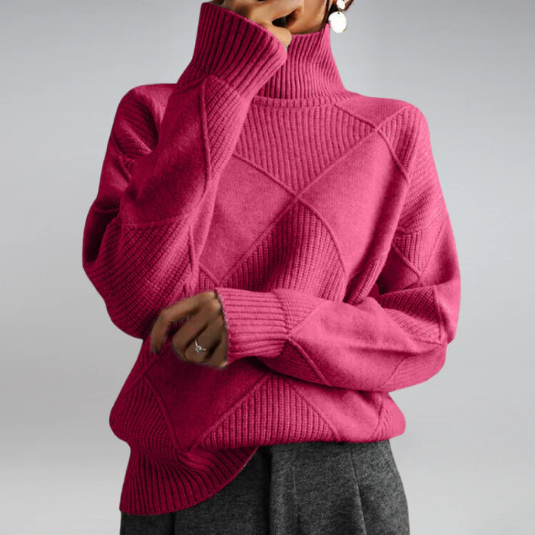 Héloïse | Structured Turtleneck Sweater