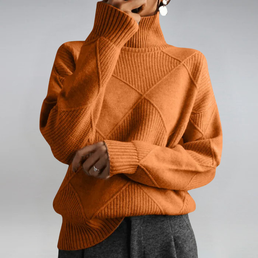 Héloïse | Structured Turtleneck Sweater