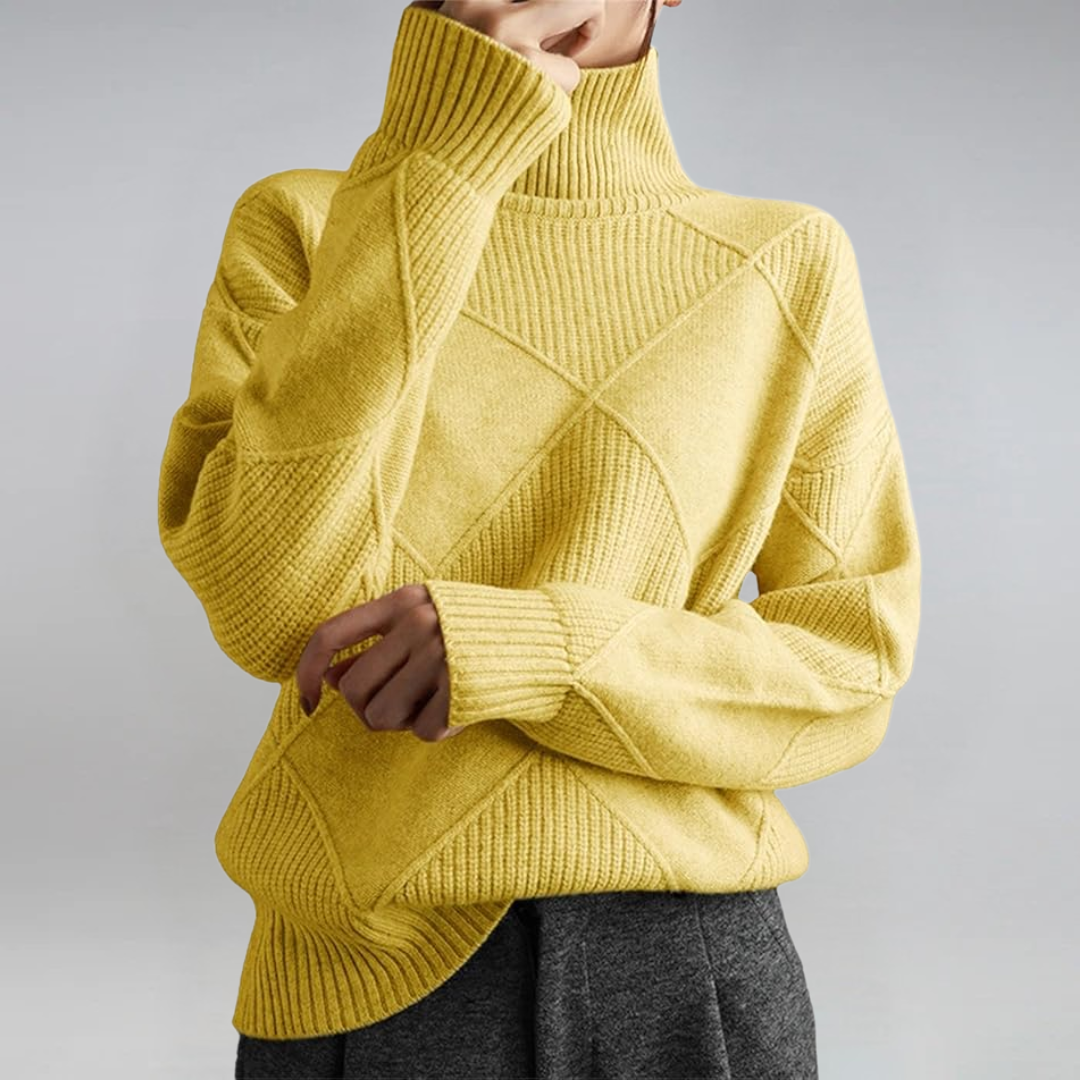Héloïse | Structured Turtleneck Sweater