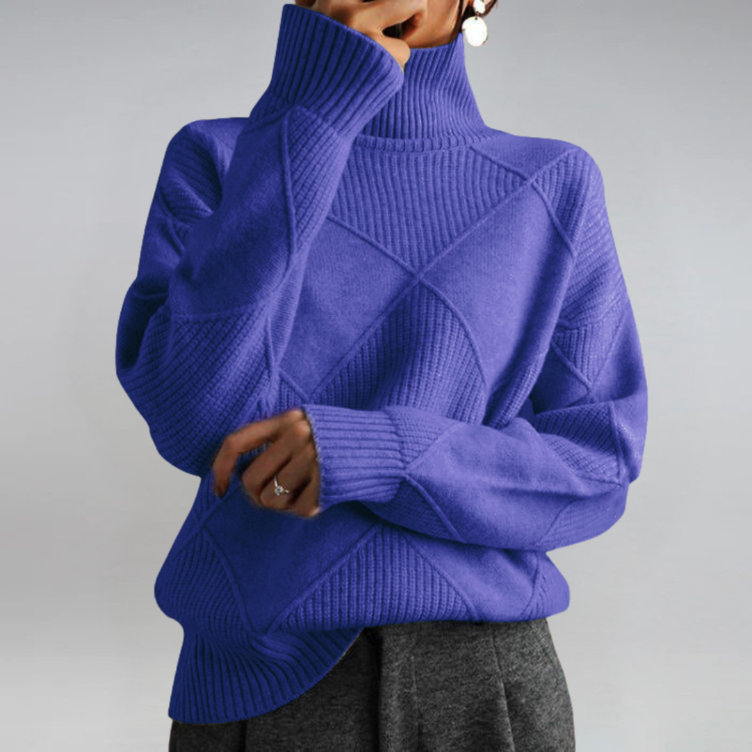 Héloïse | Structured Turtleneck Sweater