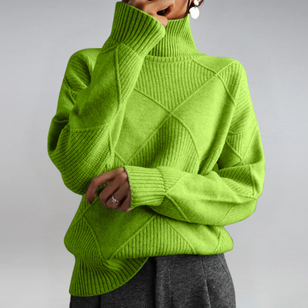 Héloïse | Structured Turtleneck Sweater