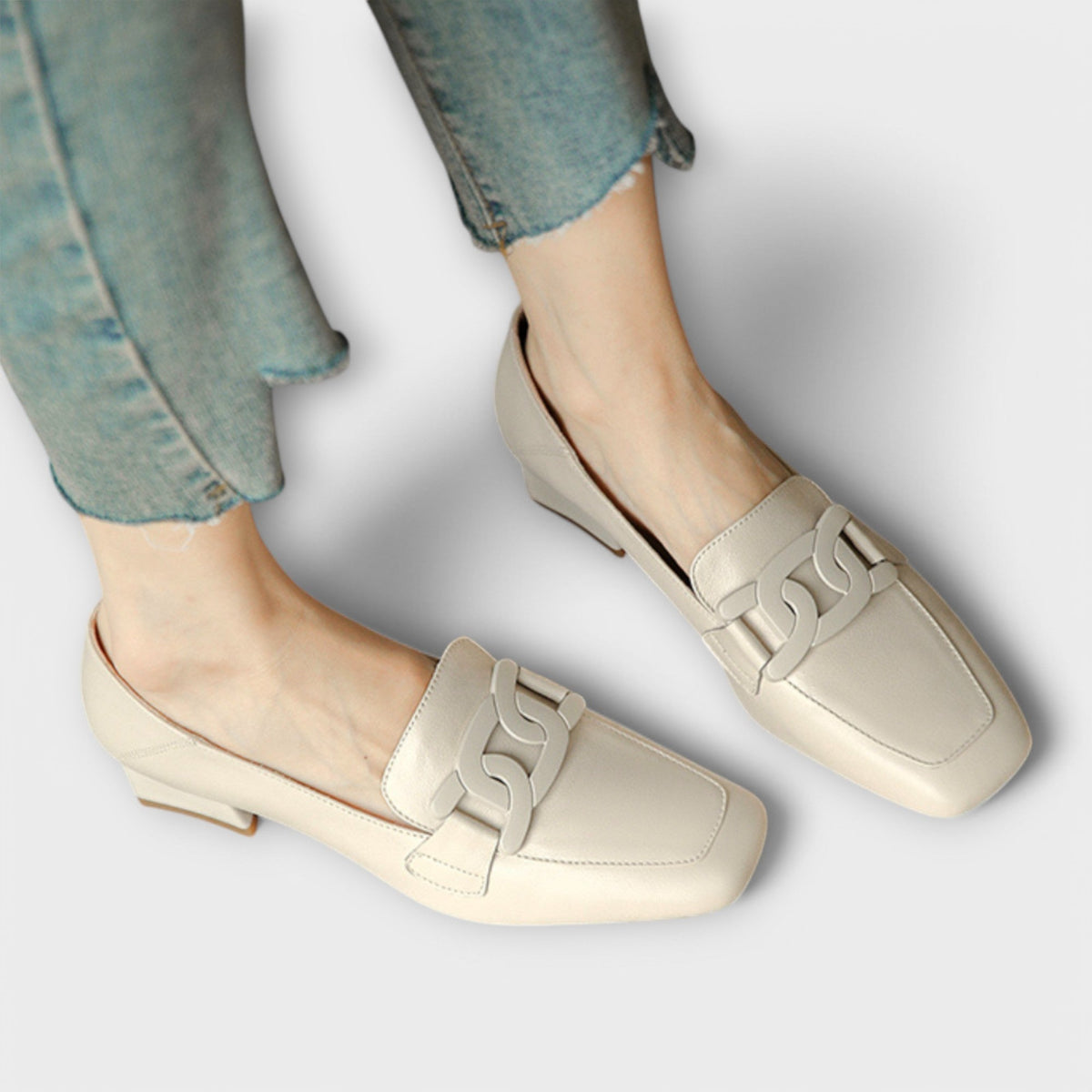 Monica | Chain Loafers