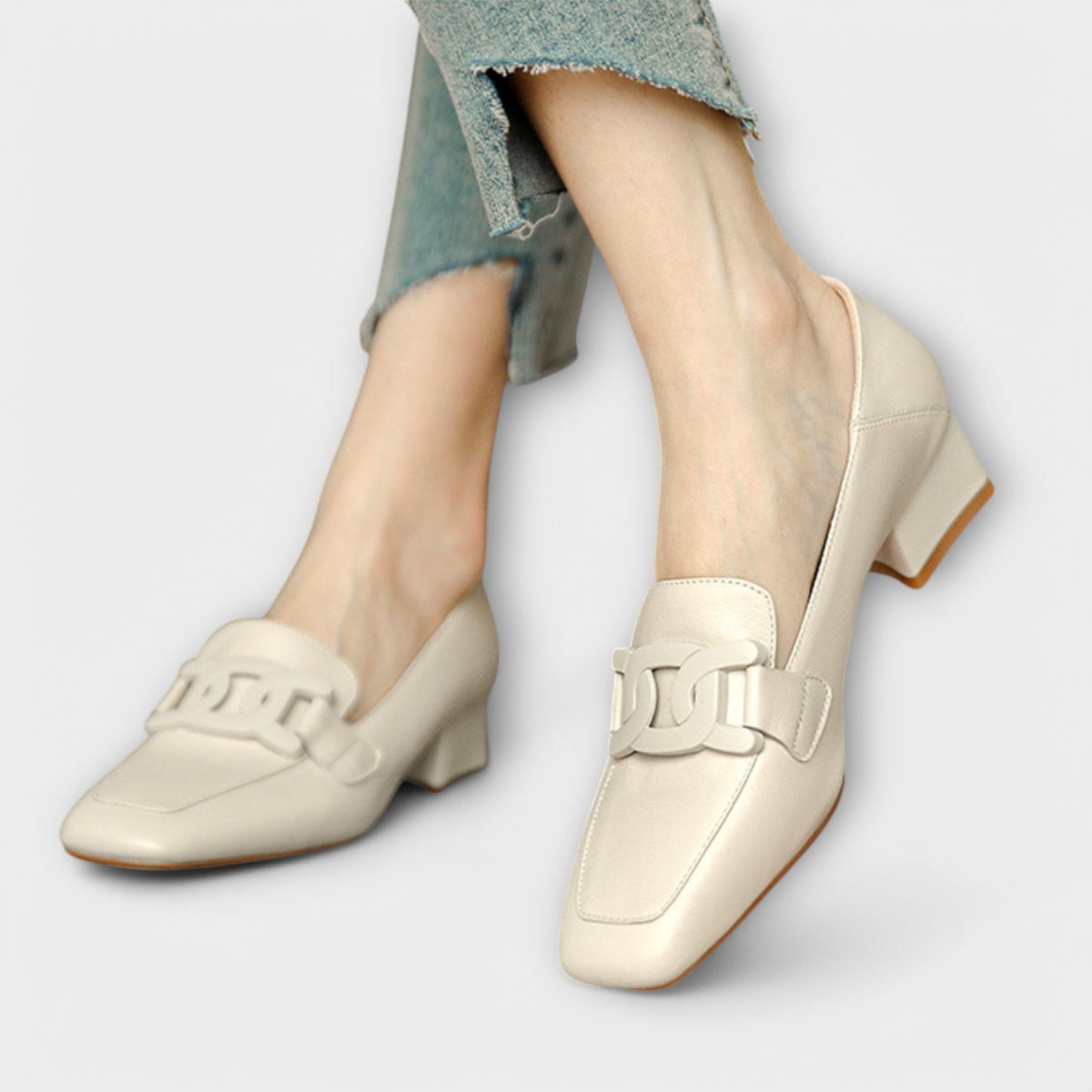 Monica | Chain Loafers