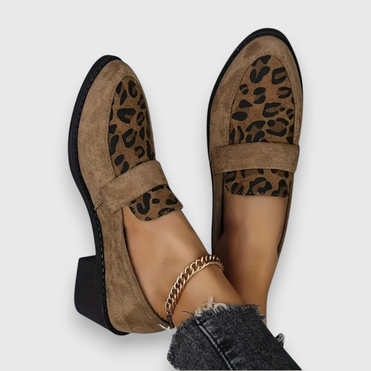 Mila | Leopard Moccasins