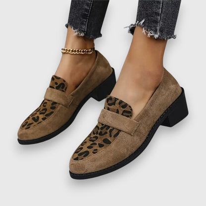 Mila | Leopard Moccasins