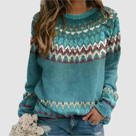 HYDIE ||| RETRO WAVE PATTERN Sweater