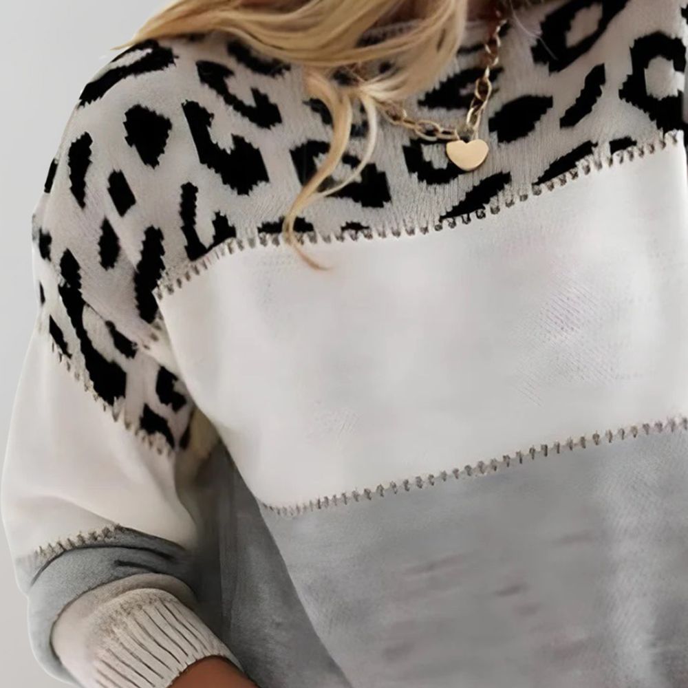 Maëlys | Modern Printed Sweater
