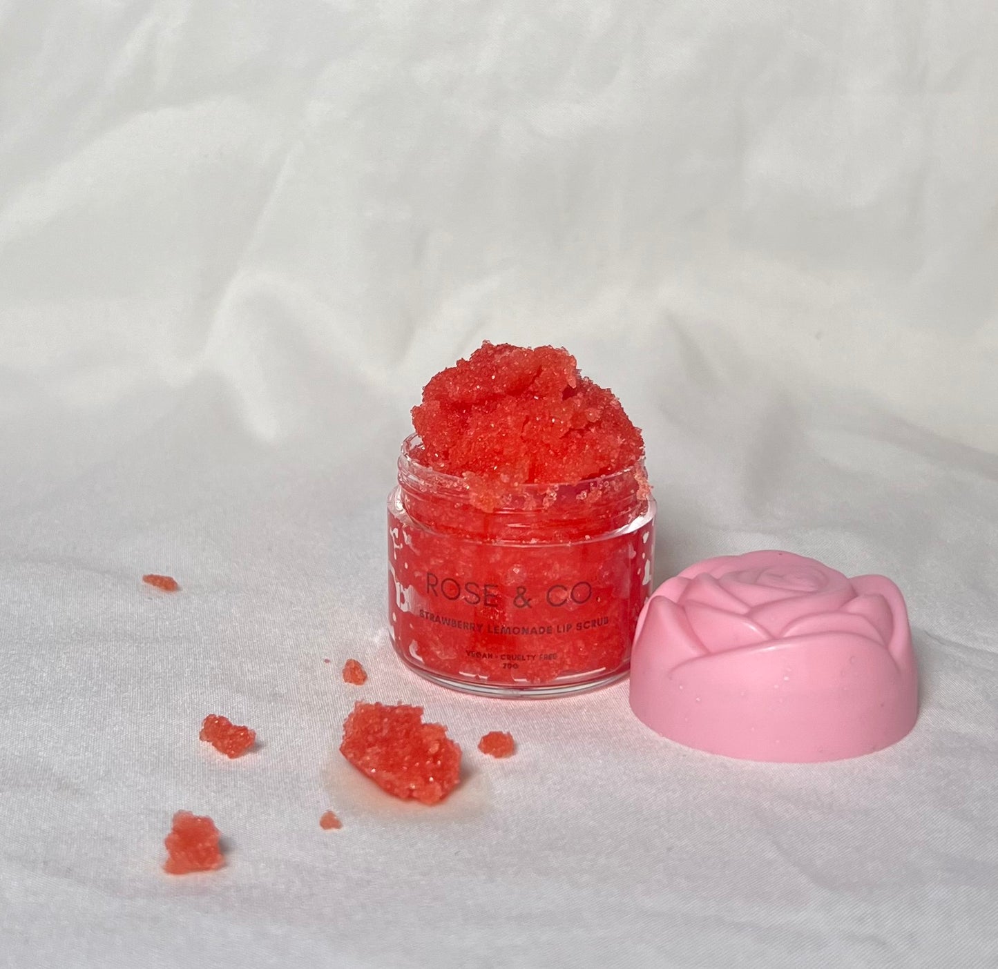 Strawberry Lemonade Lip Scrub