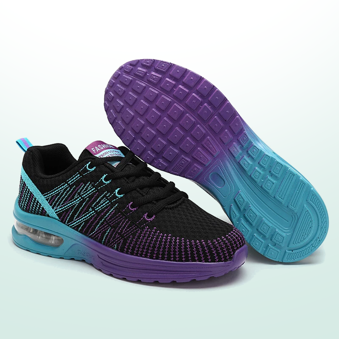 Hildaschritt Orthopedic Shoes - Black Purple