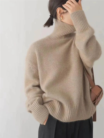 Mona – Cashmere Turtleneck Sweater