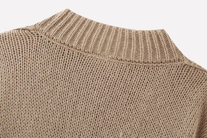 Petty | Round Neck Knitted Cardigan
