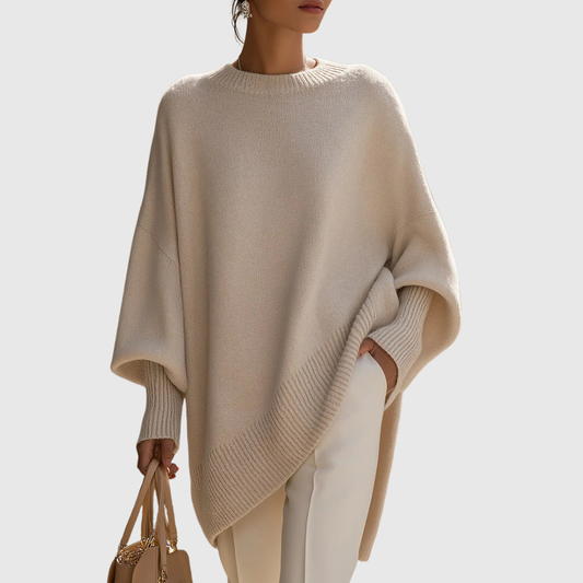 Cindy | Elegant Poncho Sweater