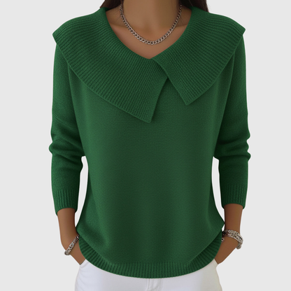 Aerie | Elegant Wide Collar Sweater