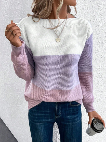 Grace | Striped Casual Sweater