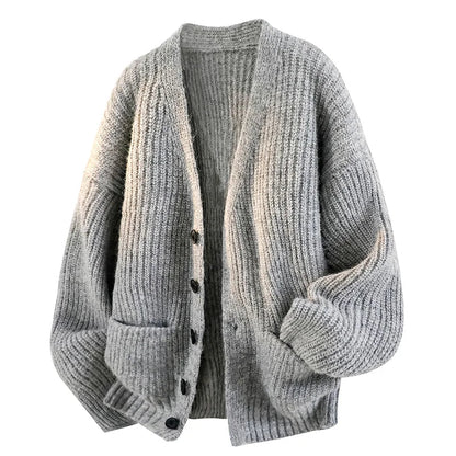 Wesley - Oversized V-Neck Cardigan