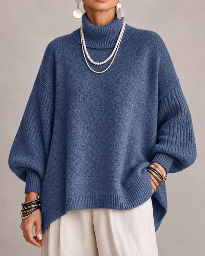 Lettie – Elegant Oversized Turtleneck Sweater
