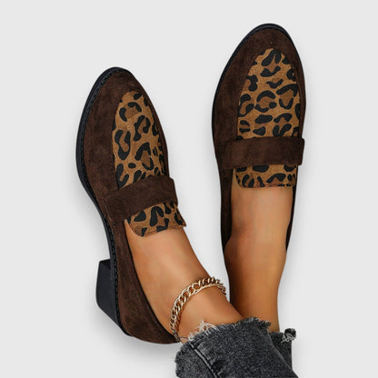 Mila | Leopard Moccasins