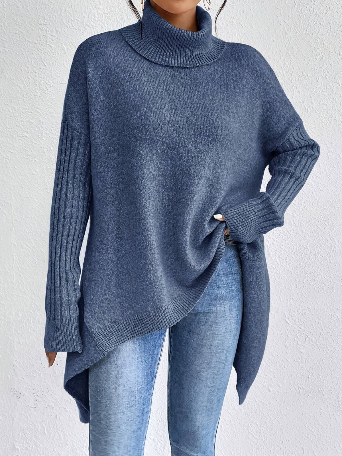 Gabrielle | Oversized Turtleneck Sweater