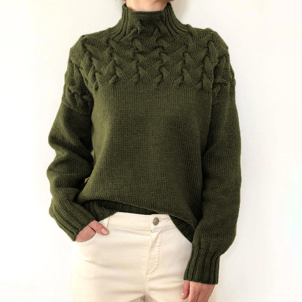 Lucie | Modern Twisted Knit Sweater