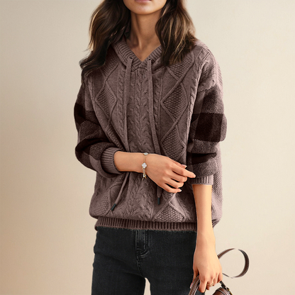 Margaux | Textured Hoodie