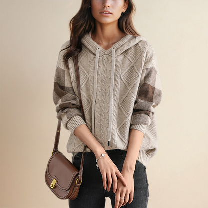 Margaux | Textured Hoodie