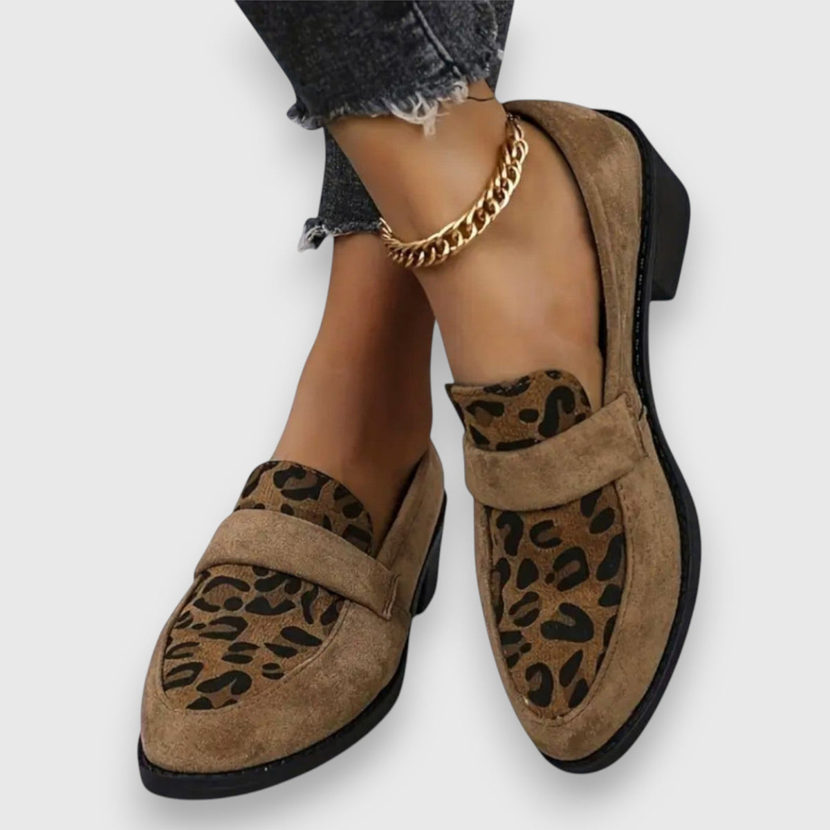 Mila | Leopard Moccasins