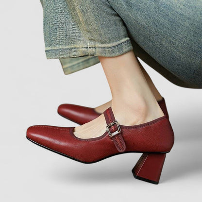 Élodie | Chic Square Toe Mary Jane