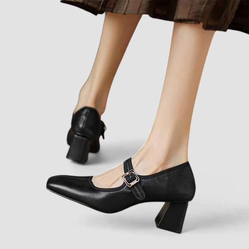 Élodie | Chic Square Toe Mary Jane