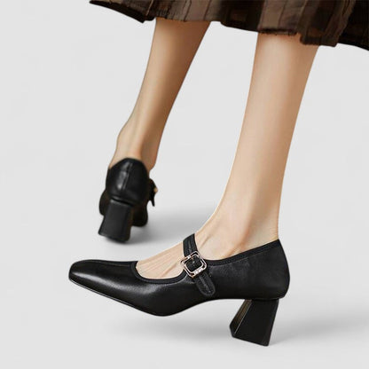 Élodie | Chic Square Toe Mary Jane