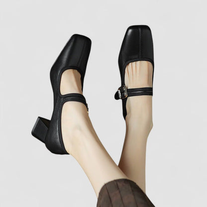Élodie | Chic Square Toe Mary Jane