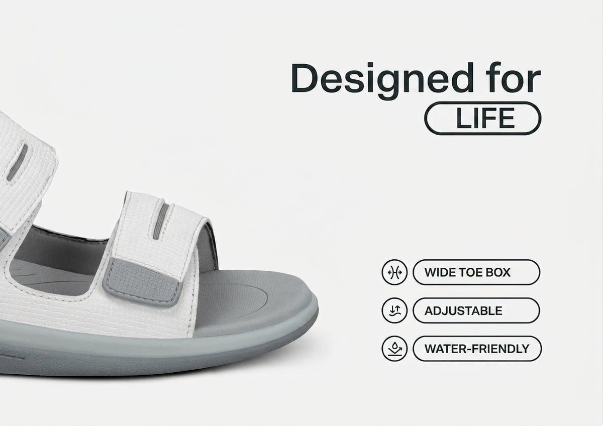 Luna - The Lightweight Comfort Sandal for