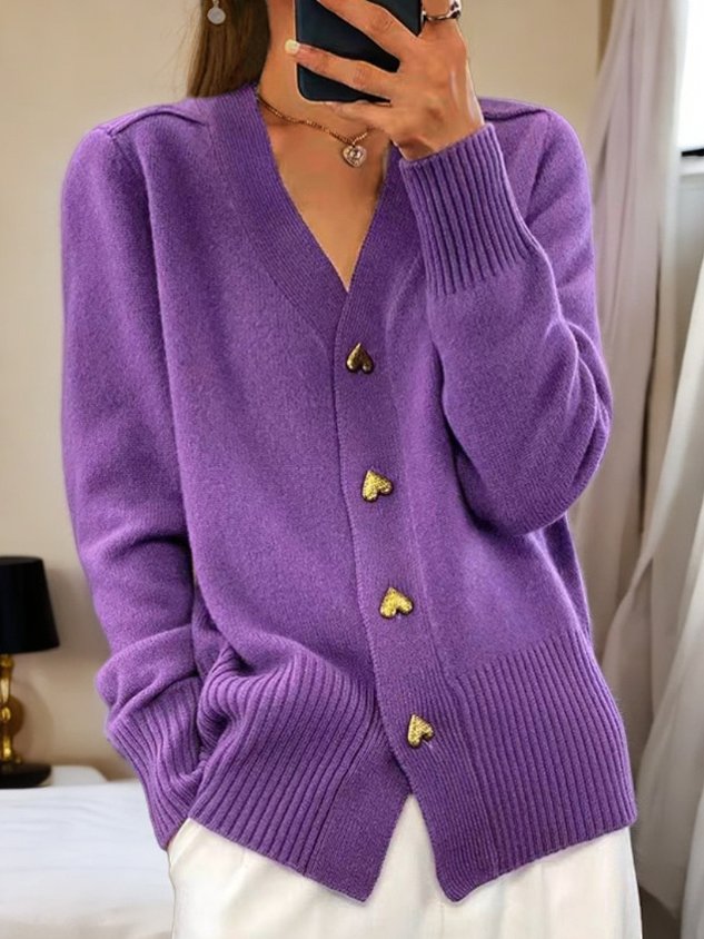 Clara | Elegant Buttoned Cardigan